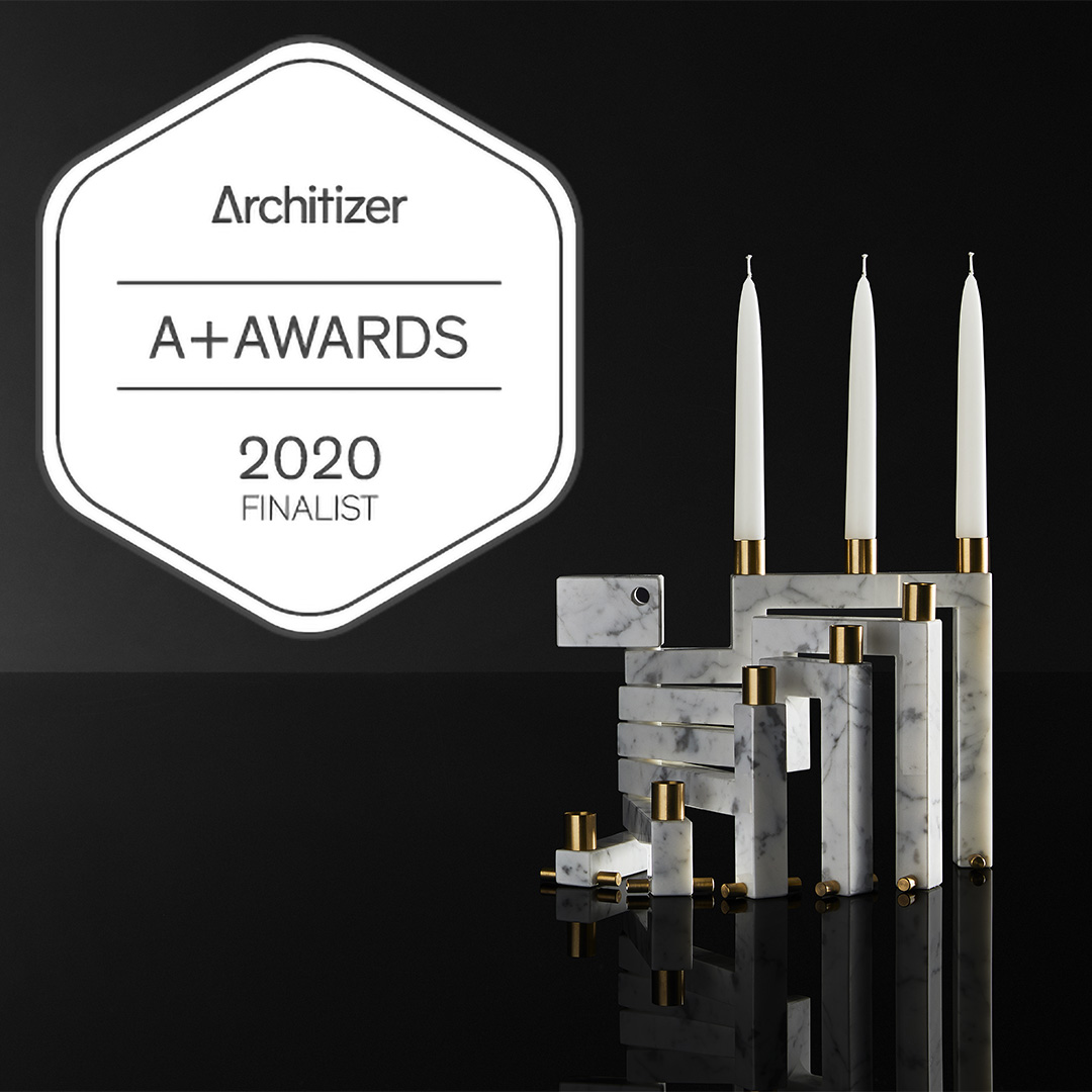 Awards - ARCHITIZER A+Award Finalist best of Products Vestalia Candleholder 2020